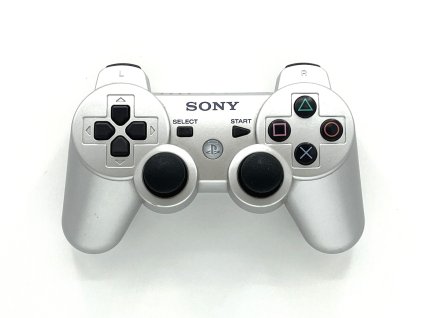 Sony PS3 DualShock 3 Ovladač Originál Stříbrný 1