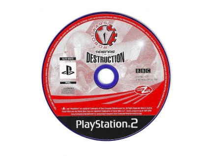 PS2 Robot Wars Arenas of Destruction, pouze disk