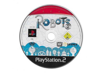 PS2 Robots, pouze disk