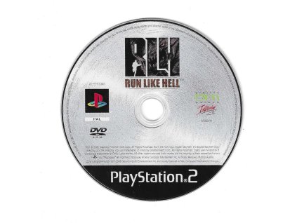 PS2 Run Like Hell, pouze disk