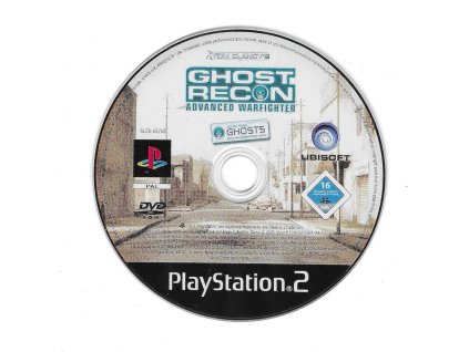 PS2 Tom Clancy's Ghost Recon Advanced Warfighter, pouze disk