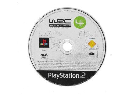 PS2 WRC 4 FIA World Rally Championship 4, pouze disk