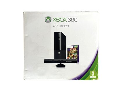 XBOX 360 4GB + hra Kinect Adventures! 1