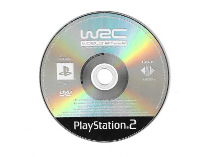 PS2 WRC World Rally Championship Rally, pouze disk