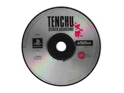 PS1 Tenchu Stealth Assassins, pouze disk