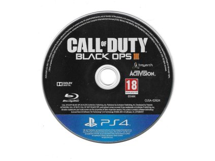 PS4 Call of Duty Black Ops III, pouze disk