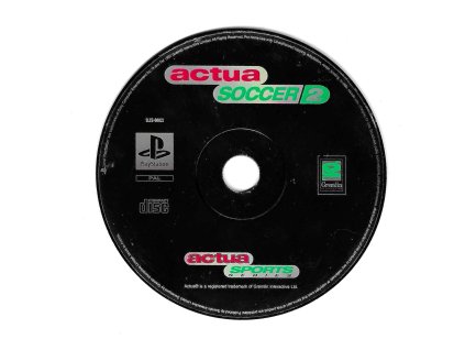 PS1 Actua Soccer 2, pouze disk