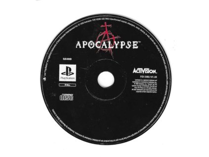 PS1 Apocalypse, pouze disk