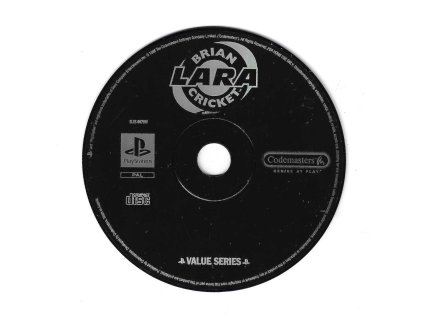 PS1 Brian Lara Cricket, pouze disk