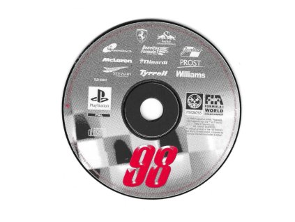 PS1 Formula 1 World Championship 98, pouze disk