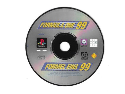 PS1 Formula One 99, pouze disk