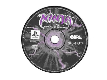 PS1 Ninja Shadow of Darkness, pouze disk
