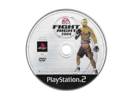 PS2 Fight Night 2004, pouze disk