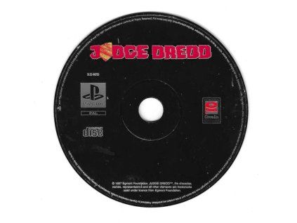 PS1 Judge Dreadd, pouze disk