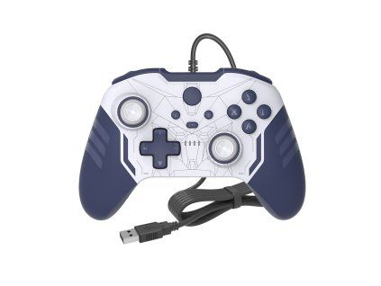 Drátový ovladač pro Xbox One / Xbox Series X/S / PC - Modrý, var. B, nový