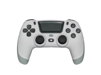 PS4/PC Bezdrátový ovladač (BSP) - Bílo-šedý, nový