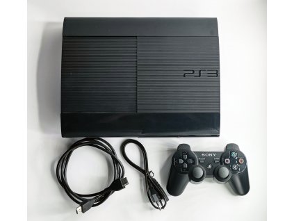 PlayStation 3, 500GB, Super Slim, kompletní