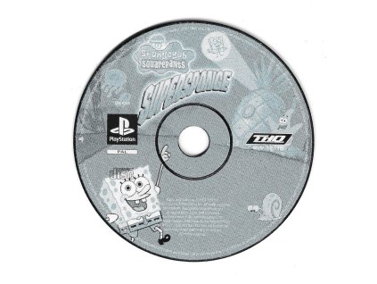 PS1 SPongebob Squarepants Supersponge, pouze disk