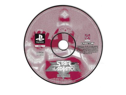 PS1 Star Gladiator Episode 1 Final Crusade, pouze disk