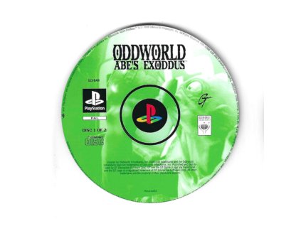 PS1 Oddworld Abe's Exoddus