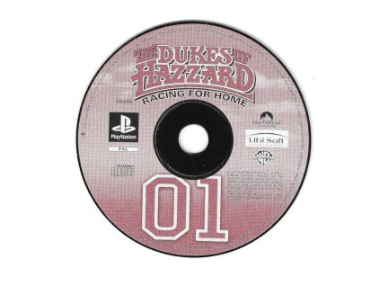 PS1 The Dukes of Hazzard Racing For Home, pouze disk