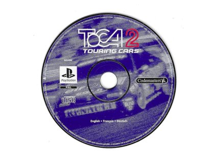 PS1 TOCA 2 Touring Cars (2), pouze disk