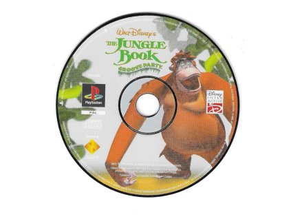 PS1 Walt DIsney's The Jungle Book Groove Party, pouze disk