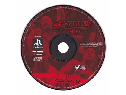 PS1 WWF Attitude Get It!, pouze disk