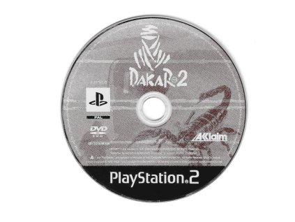 PS2 Dakar 2, pouze disk