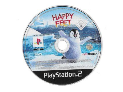 PS2 Happy Feet, pouze disk
