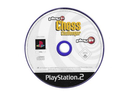 PS2 Play it Chess Challenger, pouze disk