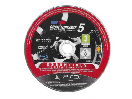 PS3 Gran Turismo 5, pouze disk