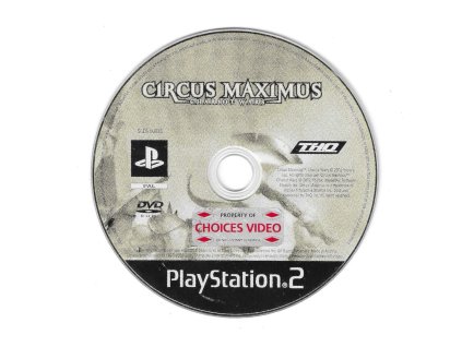 PS2 Circus Maximus Chariot Wars, pouze disk