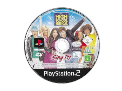 PS2 Disney High School Musical, pouze disk