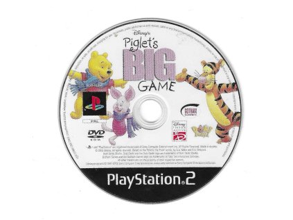 PS2 Disney's Piglet's Big Game, pouze disk