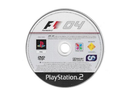 PS2 F1 04, pouze disk