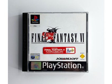 PS1 - Final Fantasy VI (stav B - chybí promo disk)