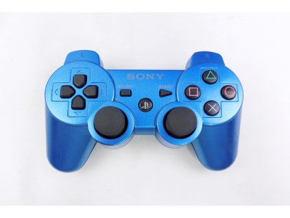 Sony PS3 DualShock 3 Ovladač Originál - Splash Blue (stav B)