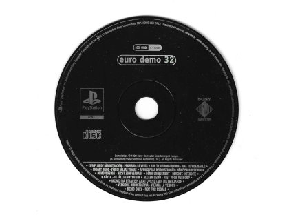 PS1 Euro Demo 32, pouze disk