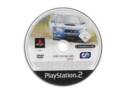 PS2 Colin McRae Rally 2005, pouze disk