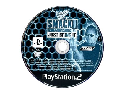 PS2 - WWF SmackDown! Just Bring It, pouze disk