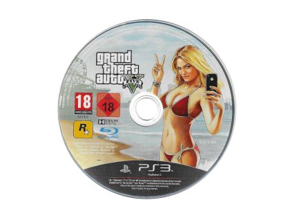 PS3 Grand Theft Auto V, pouze disk