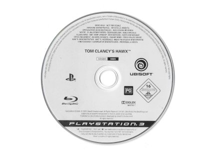 PS3 Tom Clancy's Hawx, pouze disk