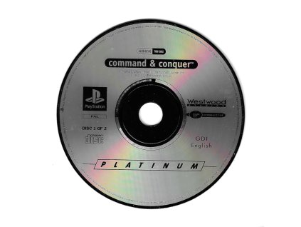 PS1 Command & Conquer, pouze disk (disk 1)
