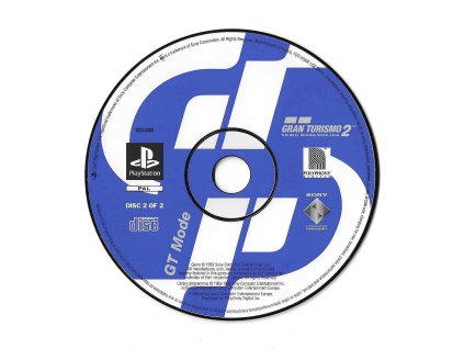 PS1 Gran Turismo 2 GT Mode, pouze disk
