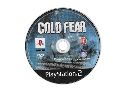 PS2 Cold Fear, pouze disk