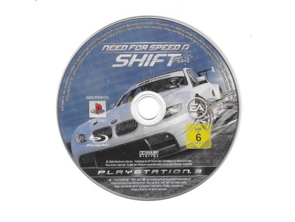 PS3 Need for Speed Shift, pouze disk
