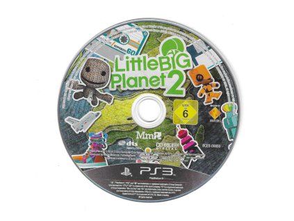 PS3 LittleBigPlanet 2, pouze disk