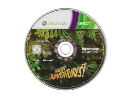 Xbox 360 Kinect Adventures!, pouze disk