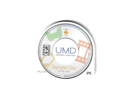 PSP Sampler Disc for PSP vol.1, pouze disk